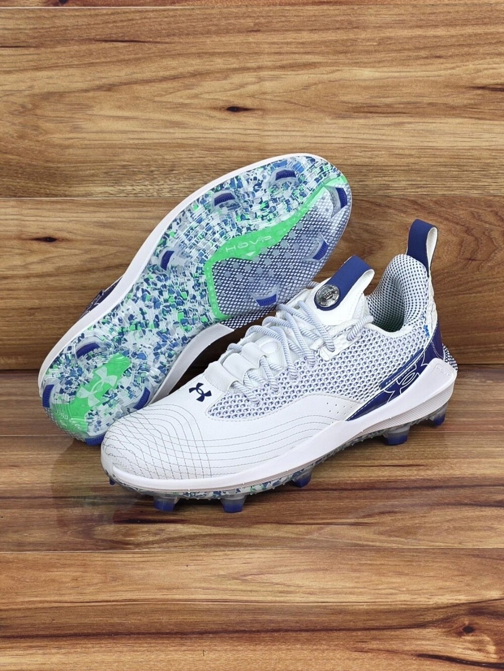 Under Armour Harper 7 Elite Low TPU Baseball Cleats 1025585 400 Men’s Size 10.5